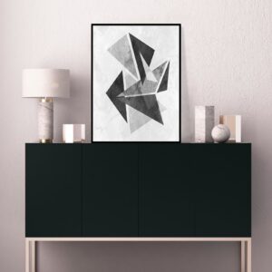 Quadro - Uillian Rius - Geométrico Triângulo 25B
