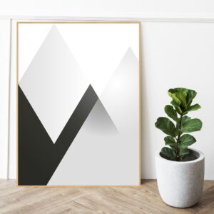 Quadro - Uillian Rius - Geométrico Triângulo 26A