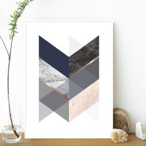 Quadro - Uillian Rius - Geométrico Triângulo 34A