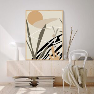 Quadro - Uillian Rius - Minimalista Botânicos 02A