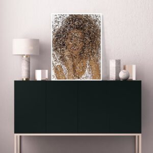 Quadro - Uillian Rius - Oil Paint Digital Etnic Mood 13 A