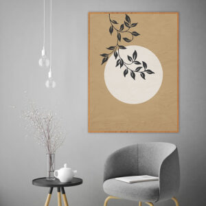 Quadro - Uillian Rius - Orgânico Sol e Lua 21 A