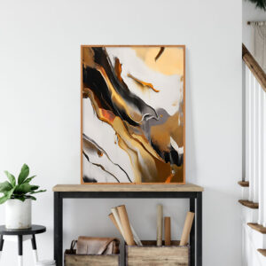 Quadro - Uillian Rius - Abstract Wabi Sabi 19A