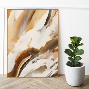 Quadro - Uillian Rius - Abstract Wabi Sabi 26A