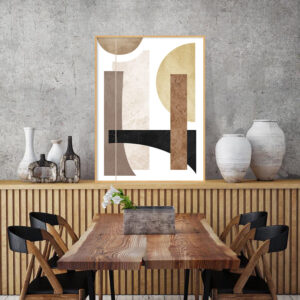 Quadro - Uillian Rius - Abstrato Geométrico 18B