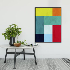 Quadro - Uillian Rius - Geometric Colorful 03C