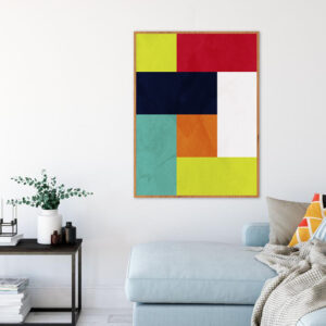 Quadro - Uillian Rius - Geometric Colorful 04B