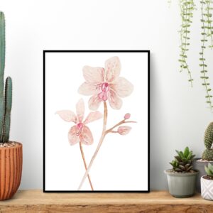 Quadro - Uillian Rius - Tropical Floral Botânico 41A2