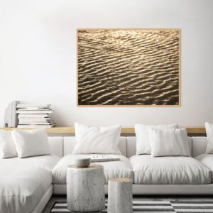 Quadro - Fernando Silva - Mar Em Ouro