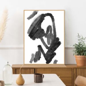 Quadro - Luli Reis - Abstract Brushstrokes 02