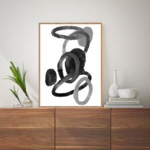 Quadro - Luli Reis - Abstract Brushstrokes 03