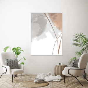 Quadro - Sofia Monzani - Calmaria Bege Rosada 1