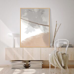 Quadro - Sofia Monzani - Calmaria Bege Rosada 3