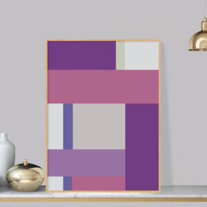 Quadro - Sofia Monzani - Mosaico Rosa