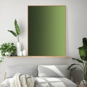 Quadro - Sofia Monzani - Verde Degradê