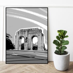 Quadro - Stefan Von Der Heyde - Monumento ao Expedicionário Redenção PB