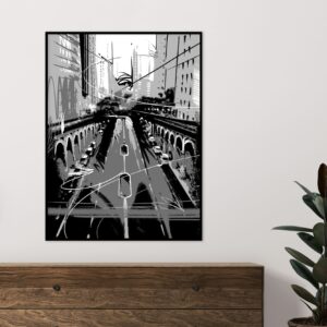 Quadro - Stefan Von Der Heyde - Viaduto Borges PB
