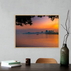 Quadro - Alexandry Mazoni - Amanhecer Porto Alegrense 1
