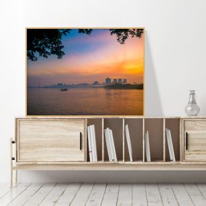 Quadro - Alexandry Mazoni - Amanhecer Porto Alegrense 2
