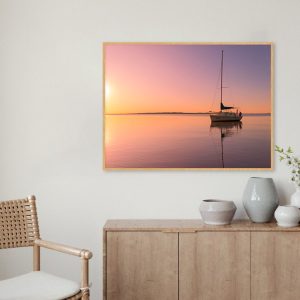 Quadro - Alexandry Mazoni - Fim De Tarde Do Velejador