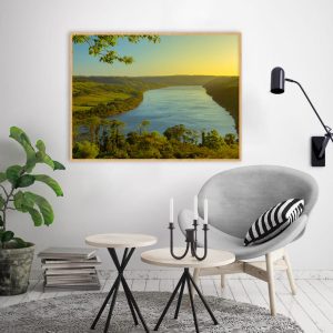 Quadro - Alexandry Mazoni - O Esplendor Do Rio Uruguai