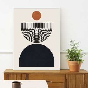 Quadro - Vitor Costa - Círculos e Semicírculos 1