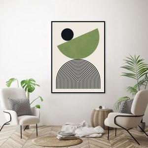 Quadro - Vitor Costa - Círculos e Semicírculos 2