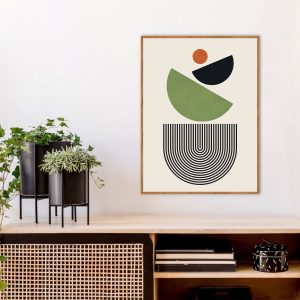 Quadro - Vitor Costa - Círculos e Semicírculos 4