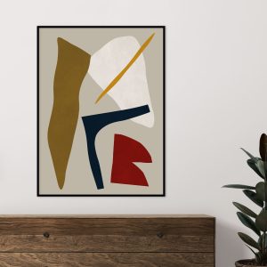 Quadro - Vitor Costa - Formas Expressionistas 1