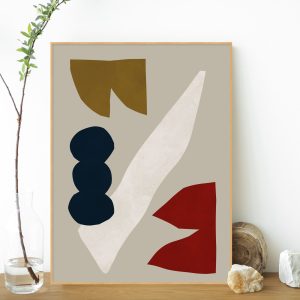 Quadro - Vitor Costa - Formas Expressionistas 2