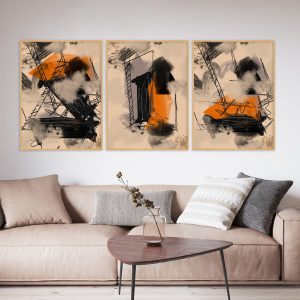 Trio de Quadros - Confusion 1 2 E 3