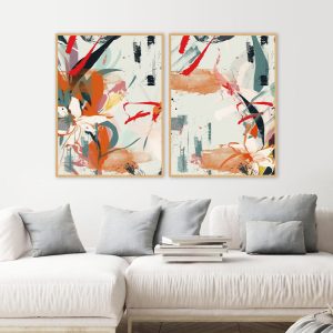 Dupla de Quadros - Florido 1 E 2