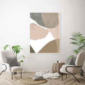 Quadro - Danilo Sbindio - Formas Beges 2