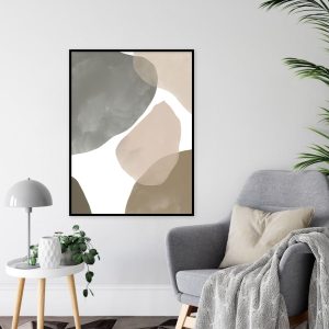 Quadro - Danilo Sbindio - Formas Beges 3