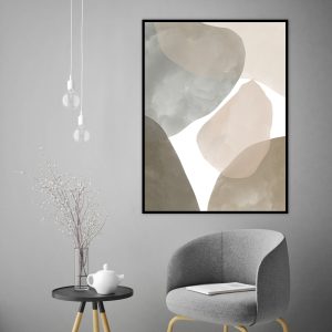 Quadro - Danilo Sbindio - Formas Beges 4