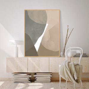 Quadro - Danilo Sbindio - Formas Beges 5