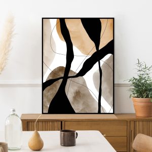 Quadro - Danilo Sbindio - Formas Marrons 5