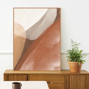 Quadro - Danilo Sbindio - Formas Terrosas 2