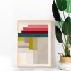 Quadro - Danilo Sbindio - Geometria Colorida 1 - Imagem 2