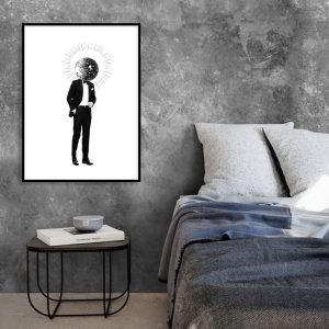 Quadro - Danilo Sbindio - Homem De Terno 1