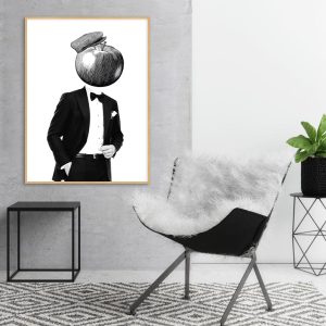 Quadro - Danilo Sbindio - Homem De Terno 2
