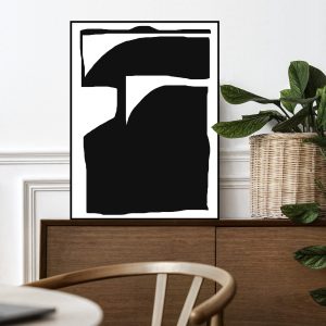 Quadro - Danilo Sbindio - Preto E Branco 1
