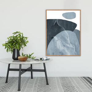 Quadro - Danilo Sbindio - Rochas Azuis 1