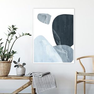 Quadro - Danilo Sbindio - Rochas Azuis 2