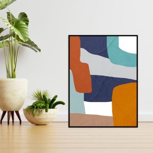 Quadro - Danilo Sbindio - Sobreposição Colorida 1