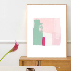 Quadro - Caio Loures - Pink And Green 2