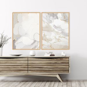 Dupla de Quadros - Marble 1 E 2