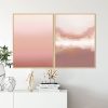 Dupla de Quadros - Rose Escale E Rose Sea