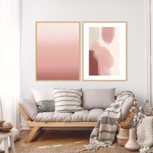 Dupla de Quadros - Rose Escale E Touch 1