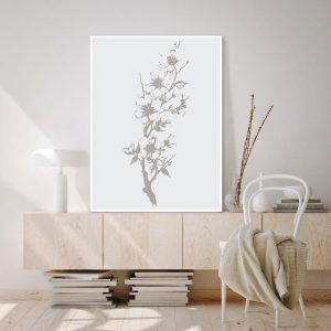 Quadro - Pati Costa - Botânico Paper 01